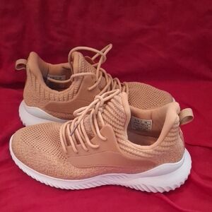 Women's Tan Athletic Sneakers